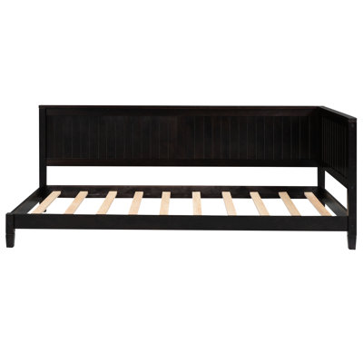Twin Size Daybed/, Mid-Century Modern Classic With & Armrest, Wood For Home Use Style Construction Interior