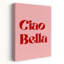 Ciao Bella Italian Minimalist Modern Playful Wall Art Print-1848070264