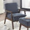 Fauteuil en polyester Berthiaume