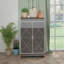 Armoire de rangement pour chaussures avec décor élégant en miroir