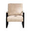 Chaise d'appoint Mid-Century moderne avec structure carrée en métal-851044756