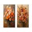 Assortiment de bouquets d'automne symphonie brune I - décoration murale florale 2 panneaux-1034183511-1034183464