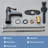 Single-Hole Single-handle Bathroom Faucet with Drain Assembly-87393881