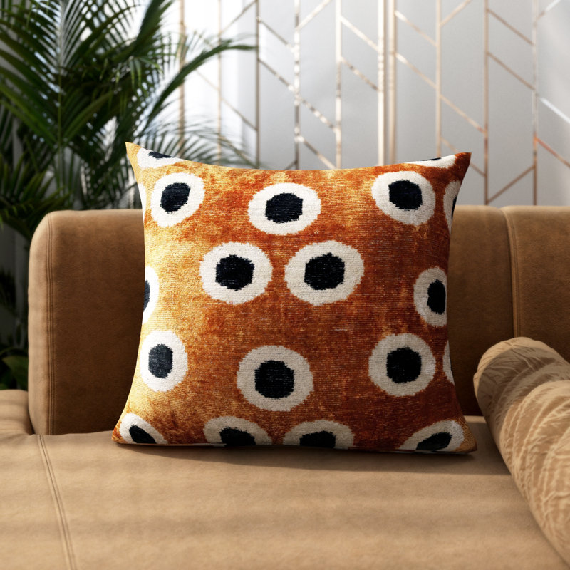 Polka Dots Throw Pillow