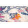 Lathan Bohemian FLAIR Boho Vintage Medallion Blue/Multi Rug
