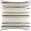 Ellison Stripe Linen Chenille Ivory Sham-2051540502
