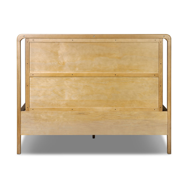 Rosedale Bed-Amber Oak-Queen, Queen, Amber Oak/Chaps Ebony
