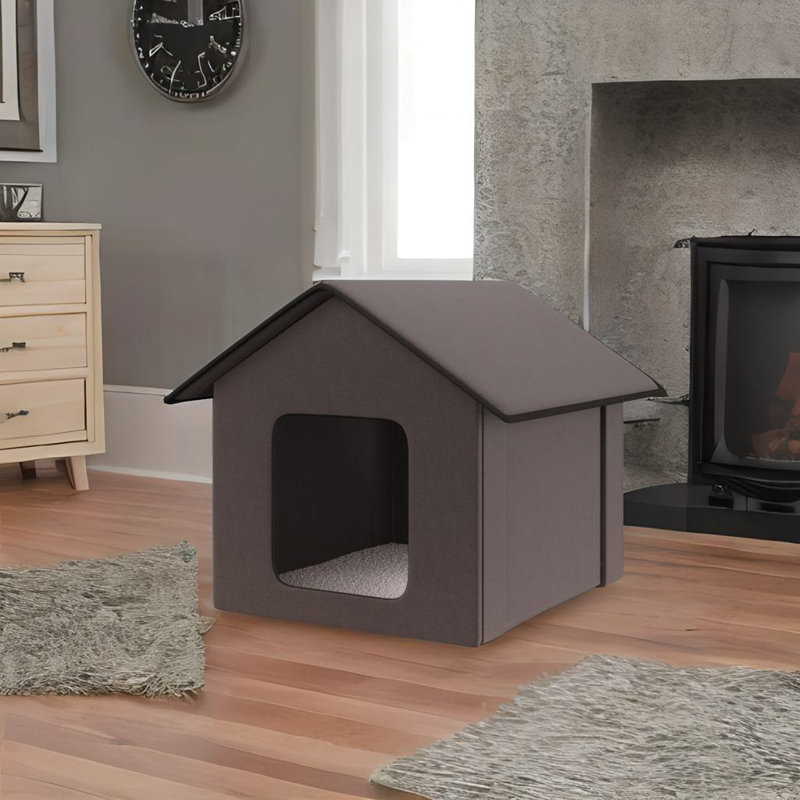 Maison pour chat chauffée