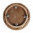 Tannen 40" Round Mid-Century Modern Fluted Pedestal Base Coffee Table With Caster Wheels-103562769
