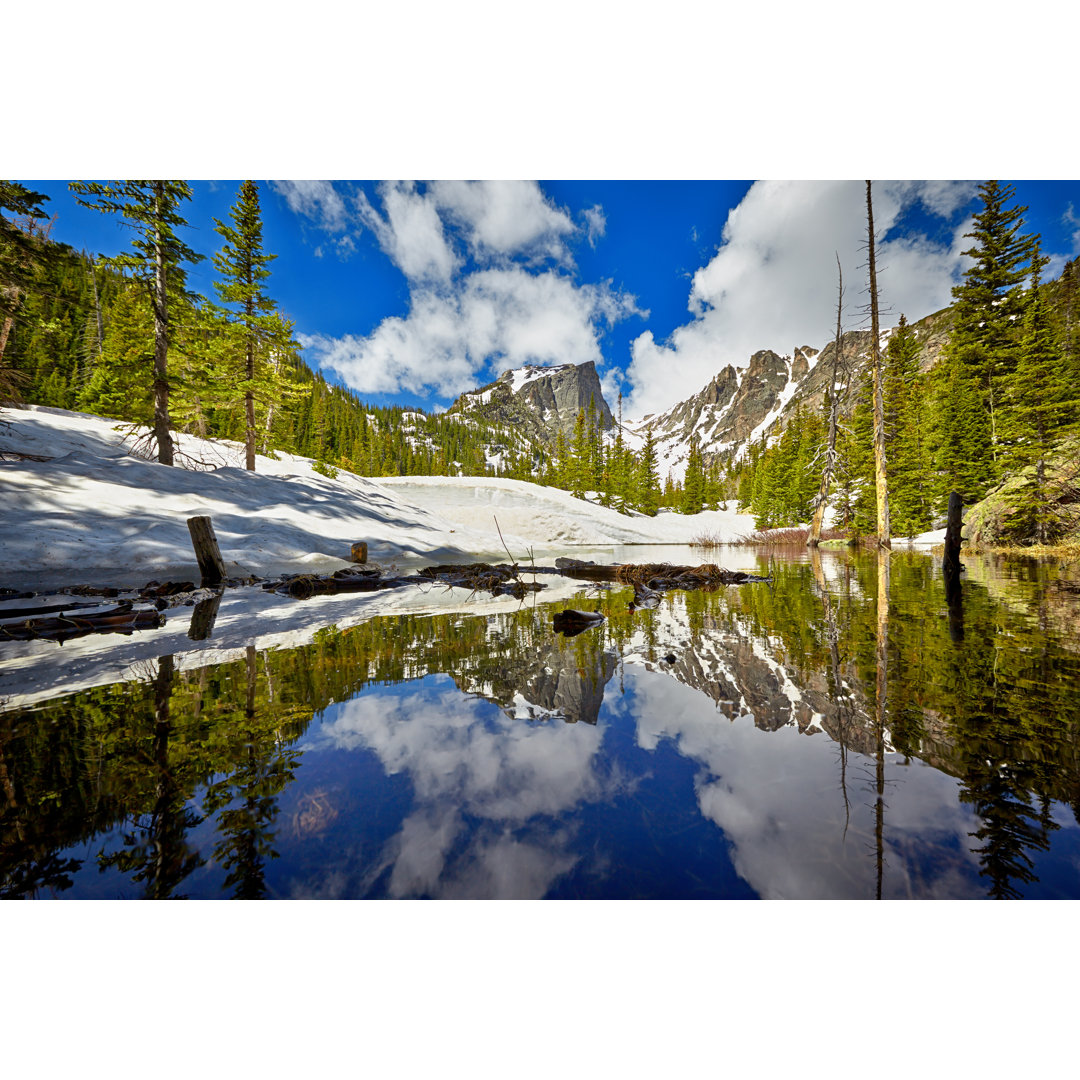 Rocky Mountain National Park by Zhuzhu - Wrapped Canvas Print