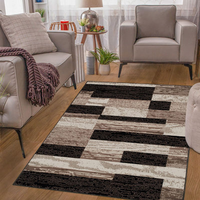 Tapis chocolat résistant aux taches