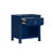 Sofia Wood 1 Drawer Reeded Nightstand-1945576335