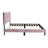 Modern Twin Velvet Bed - 12 Secure Support System, Adjustable Headboard For Customized Sleep Quality And Rest Experience, Box Spring Not Necessary In Upholstery Construction, Comfortable Sleep,-1314710554