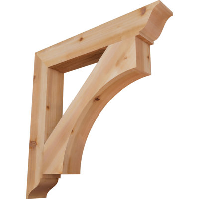 BKTWTL01 H 5.5'' W x 40'' D Wood Bracket / Corbel