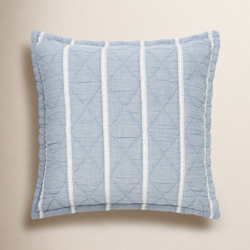 Housse de coussin Garrow, Bleu