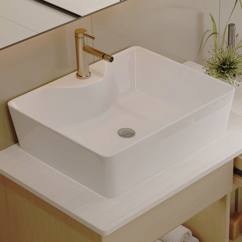 Petit meuble-lavabo flottant simple 31,5 pouces avec lavabo