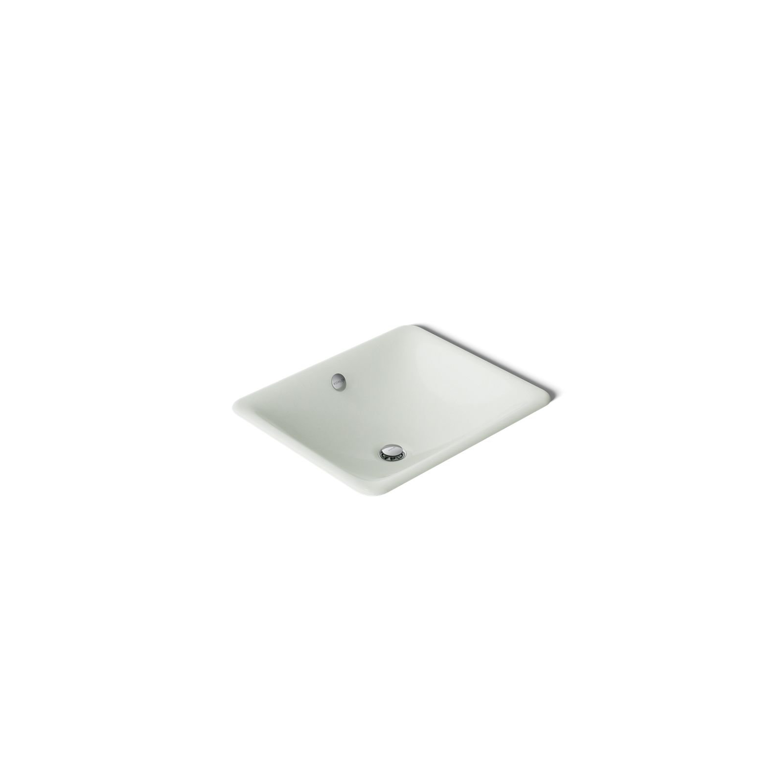 Iron Plains Dual-Mount Bathroom Sink, Sea Salt