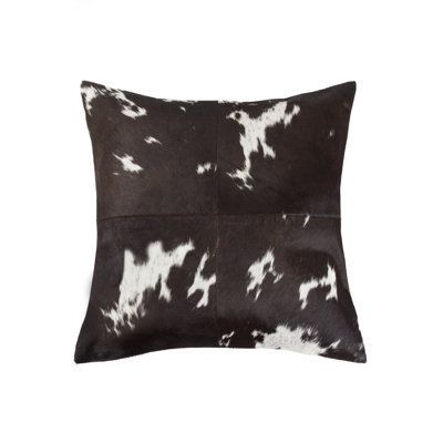 Torino Leather Throw Pillow