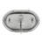 Permasteel 2.5'' W x 4'' D Temperature Gauge