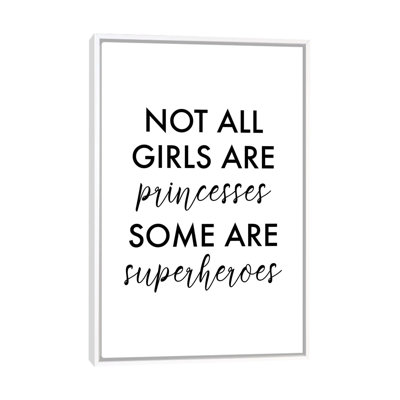 All Girls are Superheroes-impression d’art textuel