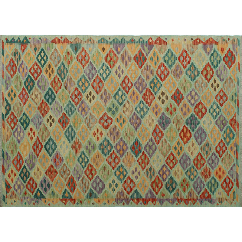 Hults Wool Geometric Indoor Rug