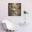 Art mural en métal luxueux «Bitcoin Deco Six» par Steve Hunziker, 24 po x 24 po-1080580576