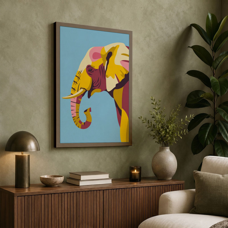 Print, 36x24 - 91.4 x 61.0 cm, Teal Border