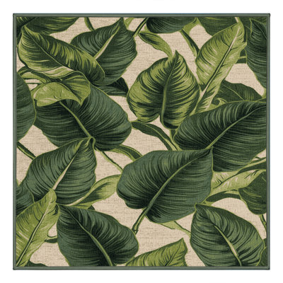  Tapis lavable hawaïen Philodendron