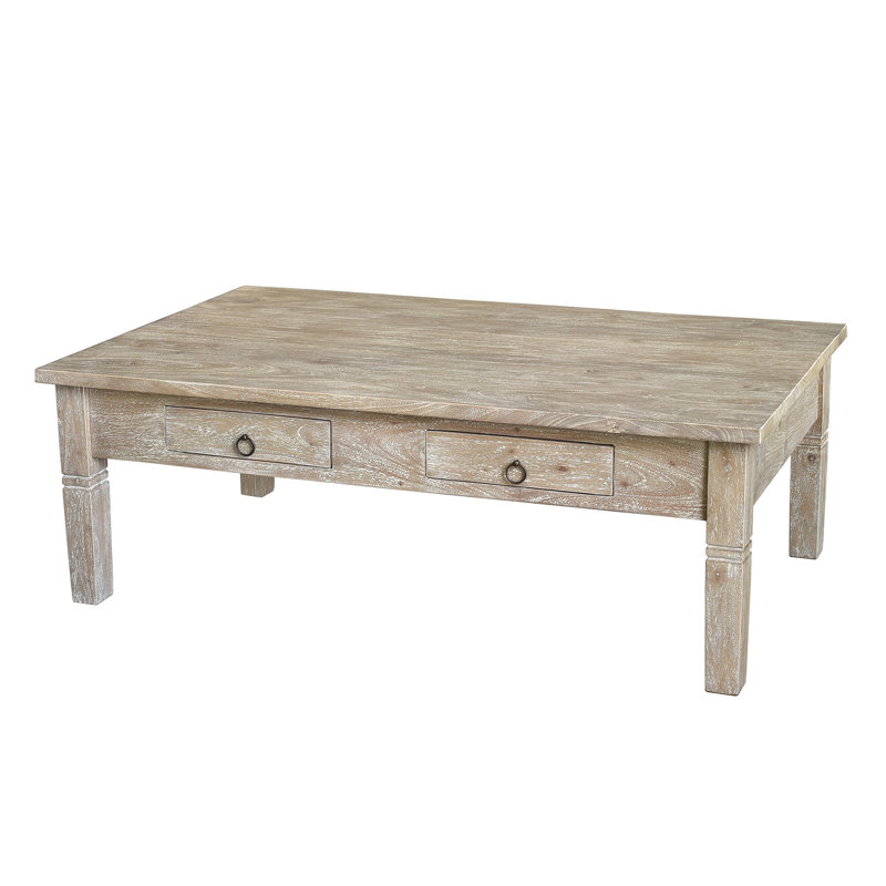 Table basse Sedona, Lavage gris à la mangue