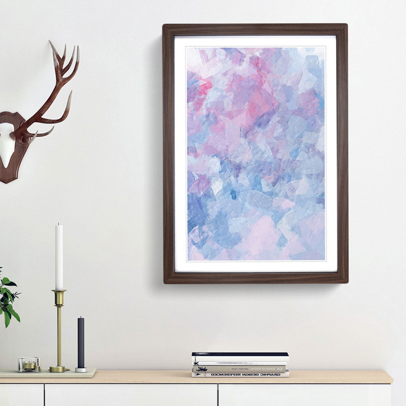 Eclipse of the Light - Picture Frame Graphic Art Print, 36cm H x 27cm W x 2cm D, Walnut Framed