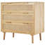 Rattan Drawer Chest Of Drawers Natural Rattan Closet for bedroom
