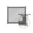 Orchest Gray Finish Mirror