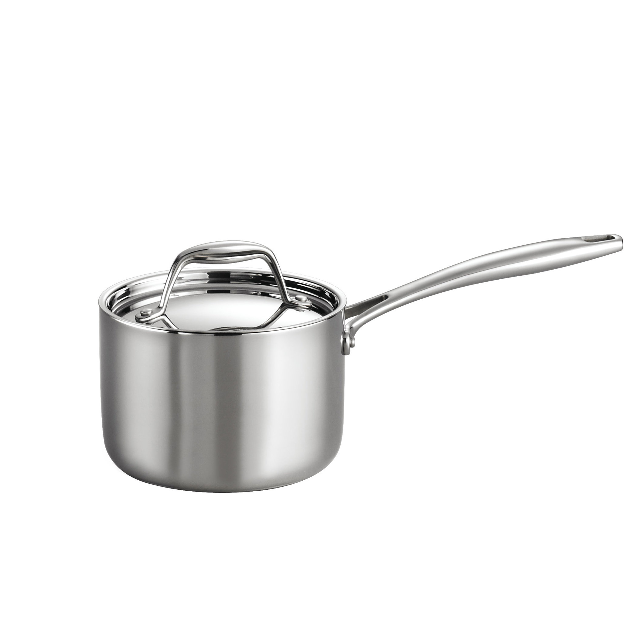 Tramontina Tri-Ply Clad Stainless Steel Gourmet Sauce Pan & Reviews | Wayfair