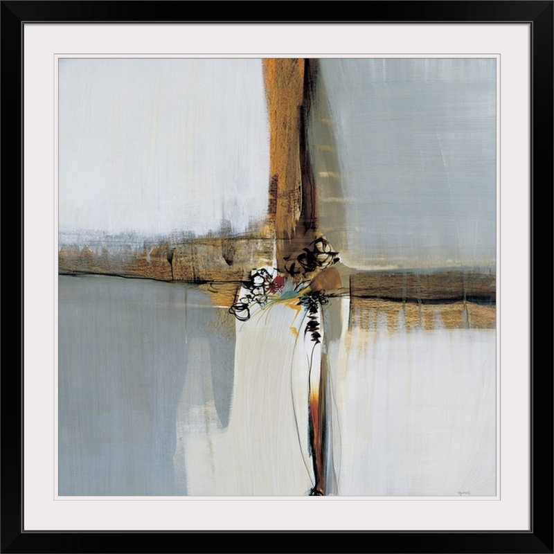 « belfast ii » par sarah stockstill, reproduction d’art, Cadre noir, H 32 po x l 32 po x P 1 po