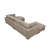 Croy 137" Wide Symmetrical Modular Corner Sectional with Ottoman-1154587368