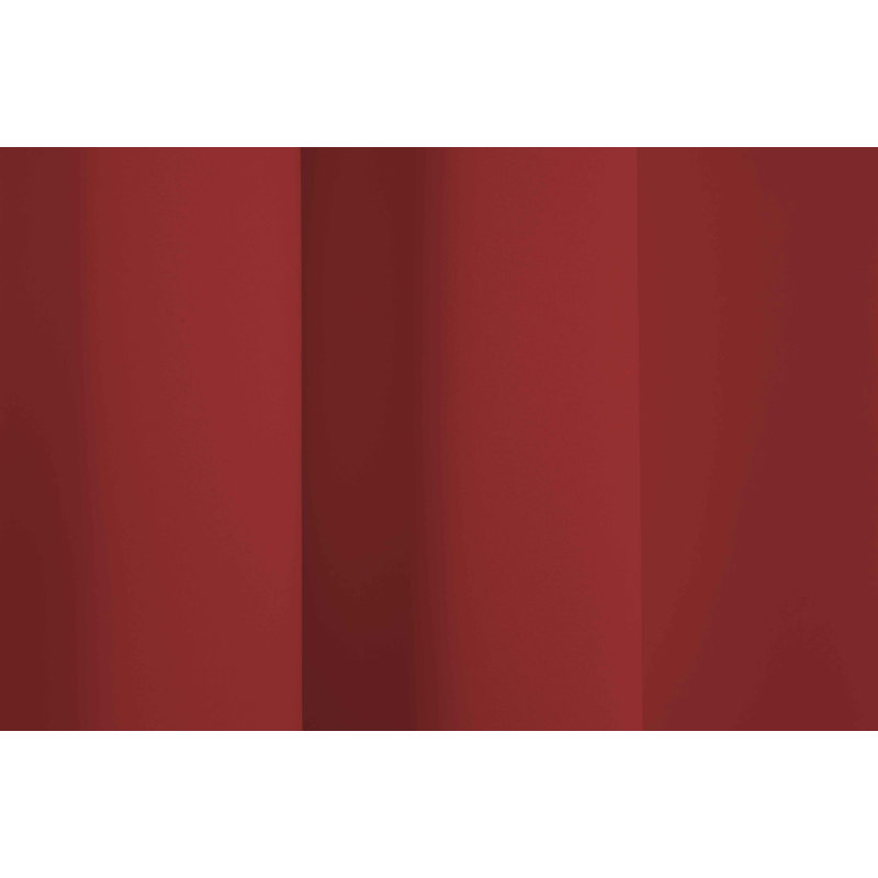 Zoee Eyelet Blackout Curtain, 145cm Width x 220cm Drop, Red