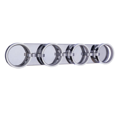 Éclairage pour salle de bain 4 lumières DEL