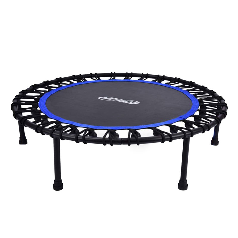 JOMEED Round Fitness Trampoline with Handlebar