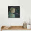 Adeline Ravoux 1890 'par Vincent Van Gogh, art mural en métal-466766694