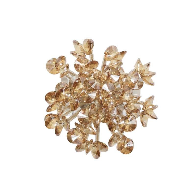 Aster Napkin Ring, Champagne