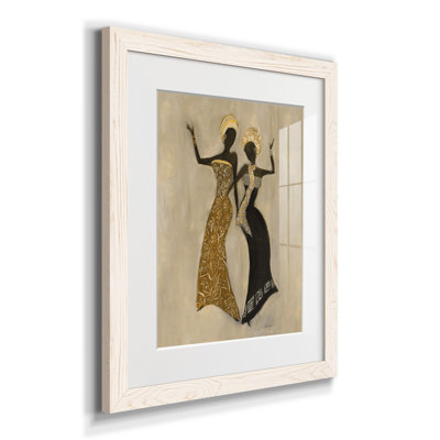 Célébration II - Reproduction d'art graphique sur papier encadré