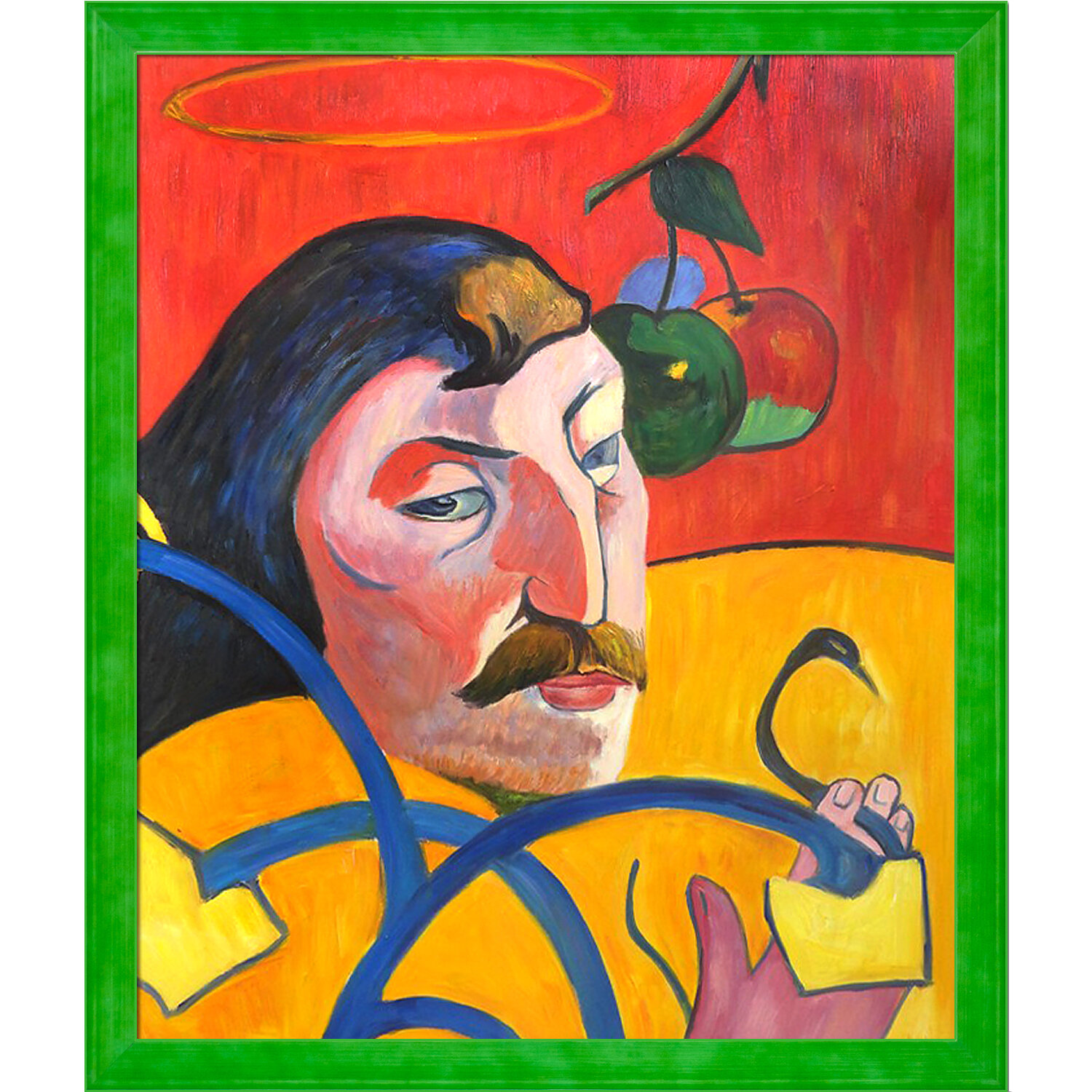 Paul gauguin self 2025 portrait with halo