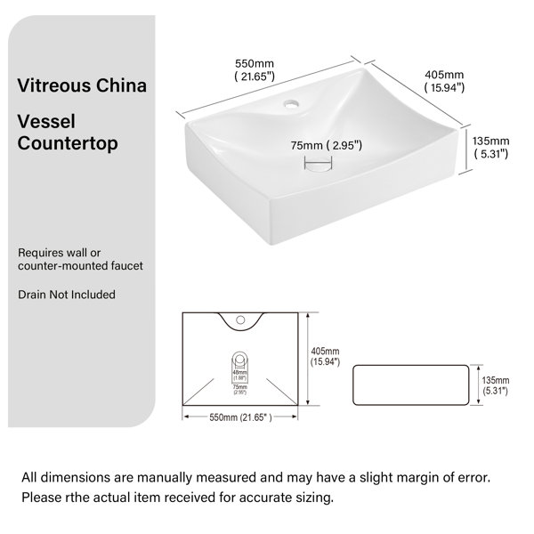 Product Dimensions