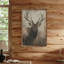Portrait de wapiti rustique-1984780317