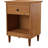 Haney 1-Drawer Solid Wood Nightstand-1416041145