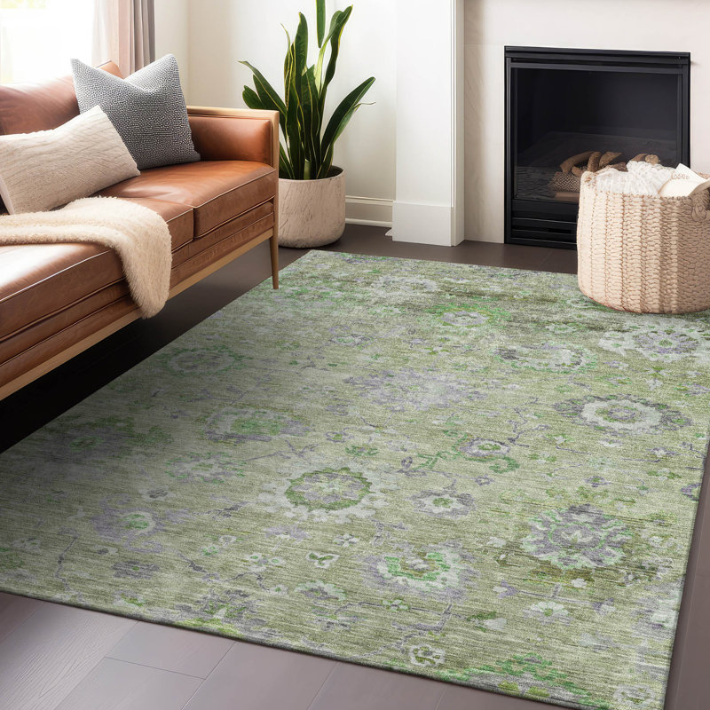 Tapis intérieur / extérieur lavable à la machine Chantille ACN1107, Rectangulaire 3 pi x 5 pi