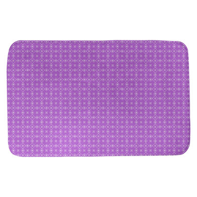 Tapis de bain antidérapant rectangulaire en forme de napperon de style Elizabeth bueschel