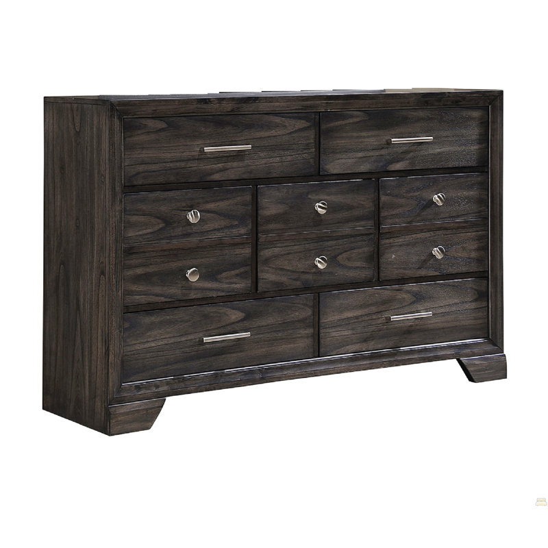 Commode en bois avec tiroirs de rangement 1Pc