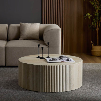 35.43" MDF Round Coffee Table