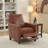 Kenneth Faux Leather Recliner-1713594279